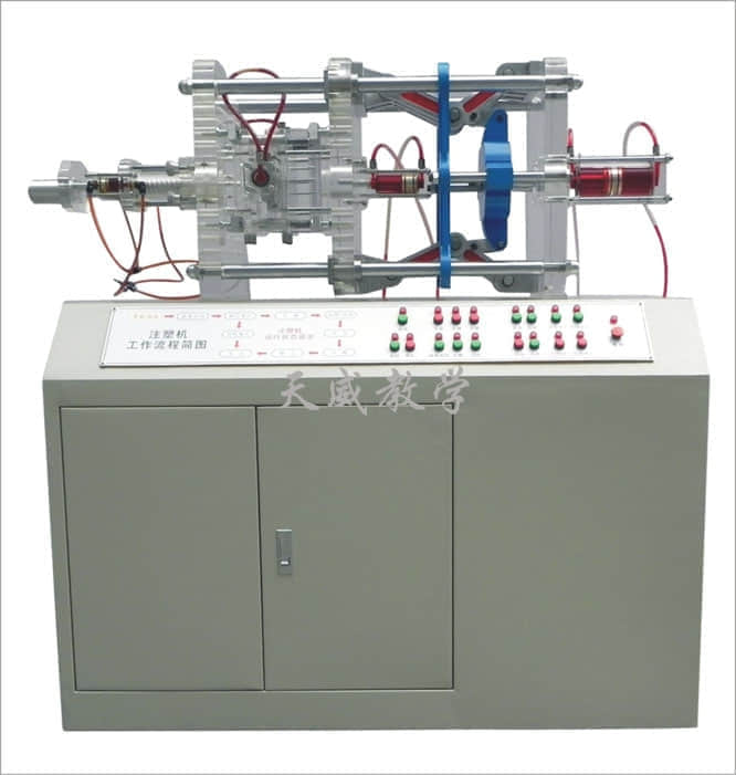 透明液壓注塑機(jī)演示模型