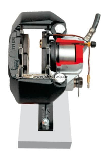 滑動鉗盤式制動器解剖模型