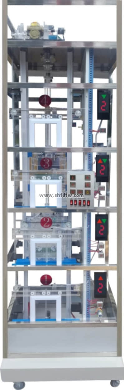 透明仿真電梯實訓(xùn)考核實驗裝置,教學(xué)電梯實驗室設(shè)備模型