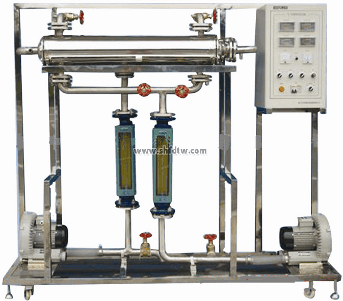 氣-氣列管換熱實驗裝置