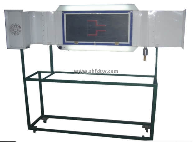 煙氣流線儀（煙風洞）