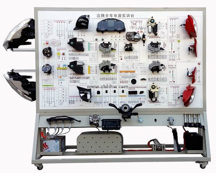 整車電器示教板(大眾邁騰）