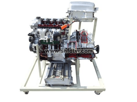 比亞迪秦驅(qū)動(dòng)傳動(dòng)系統(tǒng)解剖（發(fā)動(dòng)機(jī)總成+變速箱總成）實(shí)訓(xùn)臺(tái)