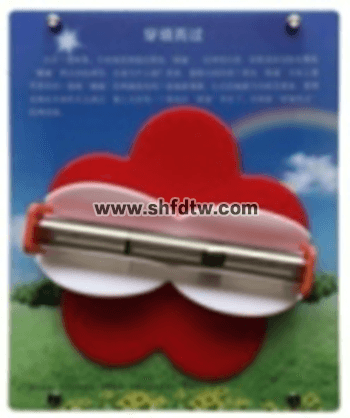 穿墻而過實驗器